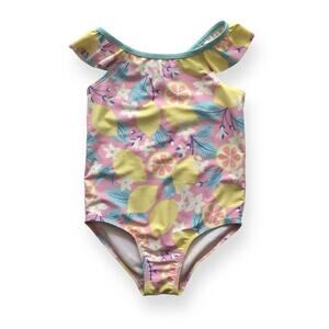 Carter’s lemon floral swimsuit